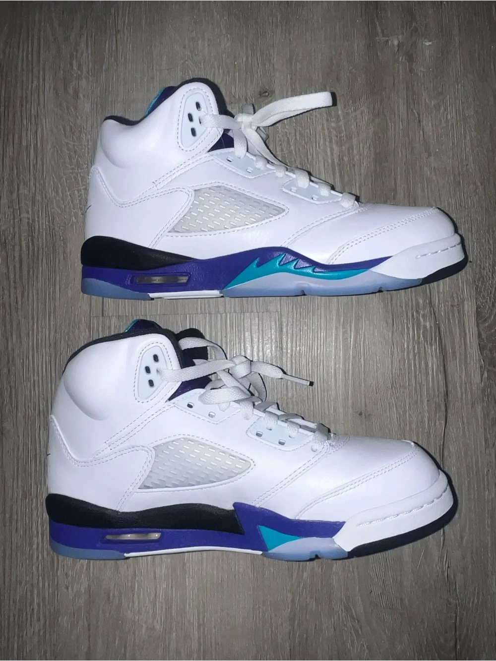Kids Jordan 5 Retro GS Grape Size 6.5 Brand New